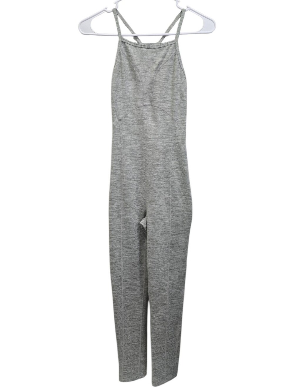 Free People X Movement Ashford Grey Side to Side Performance Jumpsuit Size XS